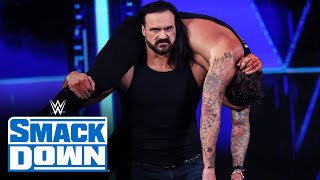 Drew McIntyre executes a vicious attack on CM Punk SmackDown highlights June 21 2024 [upl. by Wootten]