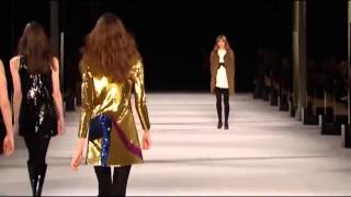 Saint Laurent  Fall Winter 2014 2015 Full Fashion Show  Exclusive Video [upl. by Kunkle]