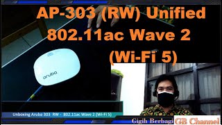 Unboxing ARUBA Access Point AP303 RW Unified AP 80211ac Wave 2 WiFi 5 [upl. by Spieler]