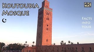 Koutoubia Mosque Marrakech  4k [upl. by Lah]