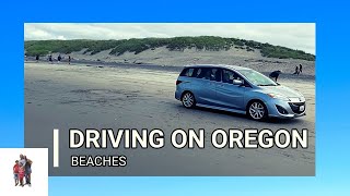 Driving on the Oregon Beaches of Astoria and Pacific City [upl. by Drof]