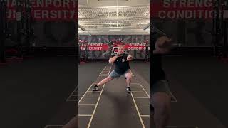 Contralateral KB Lateral Squat [upl. by Ehcadroj]