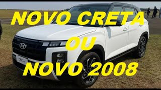 NOVO HYUNDAI CRETA 2025 OU NOVO PEUGEOT 2008 2025 [upl. by Eeralav10]