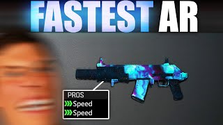 I Created the Fastest AR Possible in Warzone [upl. by Anallij179]