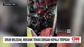 Drum Meledak Mekanis Tewas Dengan Kepala Terpisah [upl. by Karilynn]