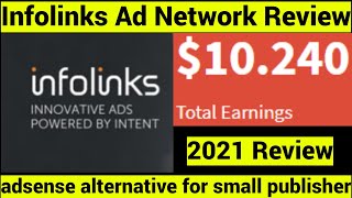 Infolinks Ad Network Review 2021 Best Auto Ads Ad Network Like Google Adsense CPMCPC Full Review [upl. by Eilesor651]