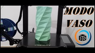 Tutorial Modo Vaso no CURA  Impressão 3D [upl. by Segroeg]