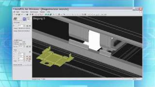 Biegesimulation  Blechabwicklung  AutoPOL  Safan  Vankorb  programmiert mit blechwelt [upl. by Lehcer]