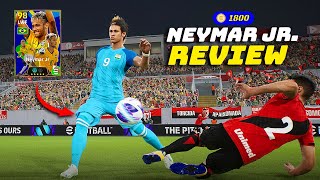 finally reviewing 1800 coin neymar jr efootball 2025 gameplay review  Efootball 2025 India [upl. by Atteugram]