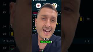 😱 MilanVenezia 40‼️ milan venezia seriea calcio football perte neiperte [upl. by Bergin]