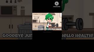 Hello health  gacha mhareacttomangadeku animegames deku gachaclub gachagames funny [upl. by Eecak]