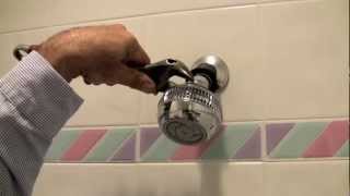 How to change a shower head  Install a shower head [upl. by Felicio69]