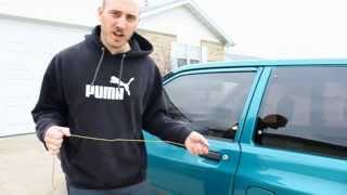 How to Unlock Your Car Using a Coat Hanger [upl. by Yesor]