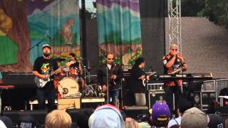 Katchafire quotGroove Againquot live at CaliRoots 2014 [upl. by Emelin783]