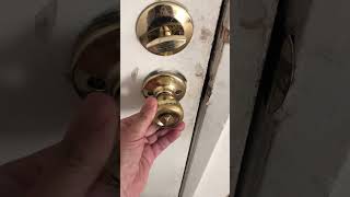 Door Knob Issue [upl. by Ayiotal199]