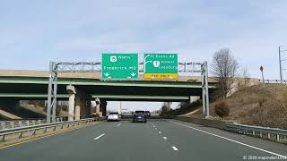 Leesburg Bypass Eastbound VA7 and US15 in Virginia [upl. by Ahto512]