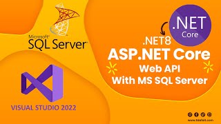 Tutorial to Create a Web API with ASPNET CORE NET 8 C ASPNET CORE for beginners [upl. by Eilla90]