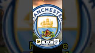 Live Update Wolves vs Man City Premier League Full Time 201024 football city [upl. by Nivat]