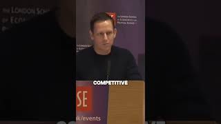 Peter Thiel People Lie About Being in a Monopoly [upl. by Emelun111]