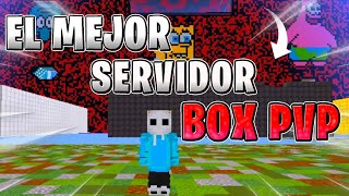 EL MEJOR SERVIDOR BOX PVP para MINECRAFT JAVA Y BEDROCK 120  Servidor Minecraft JavaBedrock [upl. by Kathlene]