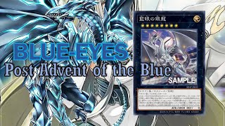 NEW BLUEEYES deck Sep2024  Post Structure Deck Advent of the Eyes of Blue [upl. by Enyamrahs]