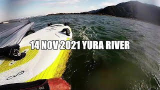 14 Nov 2021 YuraRiver WindSurf [upl. by Etnaud777]