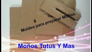 MOLDE DE CARTON PARA MOñOS Paso a Paso BOW MAKING TEMPLATE Tutorial DIY How To PAP Video 10 [upl. by Annoled207]