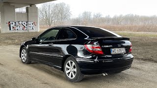 Evergreen Mercedes C220 CDI Sportcoupe CL203 test PL Pertyn Ględzi [upl. by Nyrhtak]