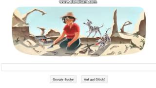 Mary Leakeys 100th Birthday  Google Doodle  6 Feb 2013 [upl. by Klimesh]