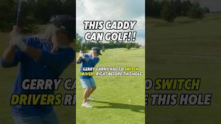 This caddy is absolutely dialled when golfing shorts golfswing caddy golftips golfmeme funny [upl. by Stanwin]