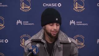 Stephen Curry Talks Loss vs Suns Postgame Interview 🎤 [upl. by Gnouhc]