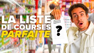 LE guide ULTIME pour élaborer la liste de courses parfaite [upl. by Osbert]