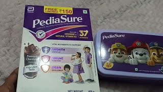 Review of Pediasure with free tiffen box [upl. by Napier]