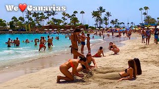 Gran Canaria Anfi del Mar Summer Beach Life August 2021  We❤️Canarias [upl. by Dyer]