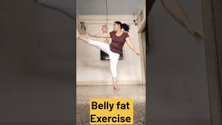 Belly fat Exercise fatloss weightloss yoga fatlosstips weightlossjourney homeworkout [upl. by Ahsinot804]