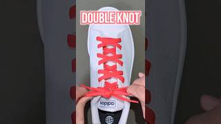 How to Tie Shoelaces in a Double Knot and Make It Work for Adjusting Long Laces [upl. by Wedurn]