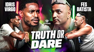 BOILING POINT Idris Virgo and Fes Batista TRUTH OR DARE  Misfits Boxing  Stake Pro Tournament [upl. by Aihtak213]