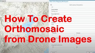 How To Create Orthomosaic and DEM from Drone Images in Arcgis Pro [upl. by Fritzsche]