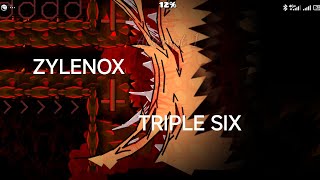 BLOOD WARNING triple six by zylenox geometry dash [upl. by Latisha]