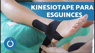 Colocar KINESIOTAPE en TOBILLO 🦶🏼 Vendaje Neuromuscular de Tobillo [upl. by Ahterahs537]