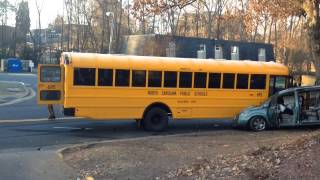 School Bus Vs Minivan Accident [upl. by Reeves]