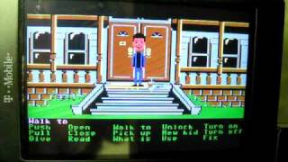 Maniac Mansion on SCUMMVM for Android G1 [upl. by Kcirded47]