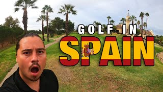 GOLF IN SPAIN WHAT A GOLF COURSE [upl. by Nattirb]