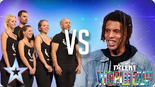 KNOCKOUT MATCH Attraction vs Tokio Myers  Britains Got Talent World Cup 2018 [upl. by Packston]