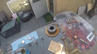 Front axle wheel hub G class G klasse Geländewagen part 11 [upl. by Tessler]