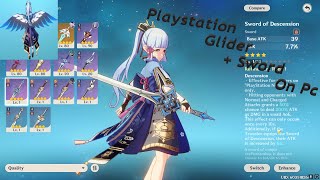 Playstation glider and sword on pc [upl. by Eanyl719]