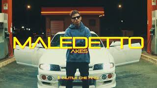 Akes  Maledetto Lyric Video [upl. by Ahsenom]