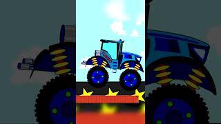 Traktor Monster Truck Auta Bajka Dla Dzieci short [upl. by Hyman]