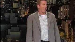 Brian Regan on Letterman Oct 2006 [upl. by Aizirtap]