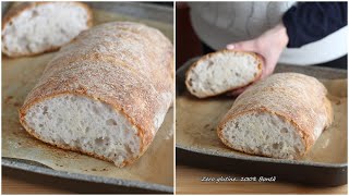 PANE FATTO IN CASA senza impasto e senza glutine veloce e facilissimo da preparare [upl. by Cyril]